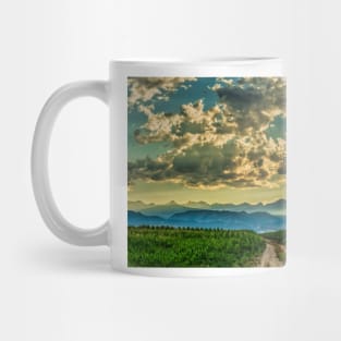 Sunset Over Indian Peaks Mug